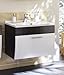 Produktbild Posseik 560099 Salona Waschplatz, Holz, anthrazit/weiß, 70 x 49.5 x 51 cm