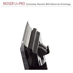 Moser 1884 LI+PRO Professional Cordless Hair Clipper Li-lon **Diamond Blade** - Image 5