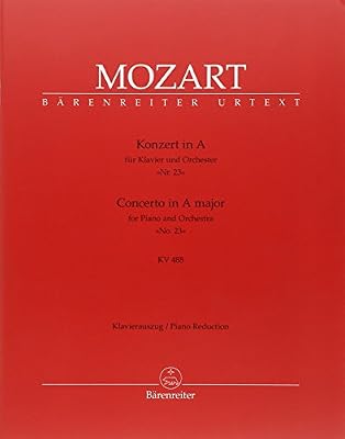 Baerenreiter Verlag Concerto pour piano n° 23 KV 488 A-Dur - réduction pour 2 Pianos(2) - Barenreiter