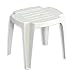 Produktbild ROLLER Beistell-Hocker CALYPSO - weiß - wetterfest