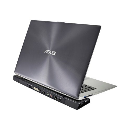 ASUS Universal Portbar 1x Mic in 1x Audio out 1x RJ45 LAN 4x USB 3.0 1x DVI-I 1x HDMI 1x DC in 1x DC out inkl. Netzteil Vers. 2016 - 5
