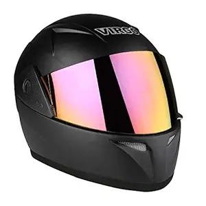 Virgo ZDiRx PPCP/ABS Matt Rainbow Visor Helmet (Black)