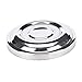 B-Comrade(TM) Shave Soap Cup with Lid, Stainless Steel Dual Layer Shaving Mug Bowl