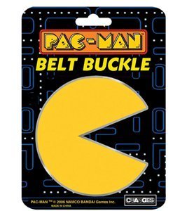 Preisvergleich Produktbild Pac-Man Gürtelschnalle mit Chrome
