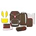 Produktbild ERGOBAG RangeBear Schulranzen-Set ERG-PSP-001-709, 35 cm, 11 L, Forest Green