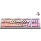 Coverzone Ajazz AK980 Max HE Manyetik Switch Klavye - USB Bağlantılı, RGB Işıklandırma, 128K Tarama Hızı, 0.01mm Hassasiyet, 