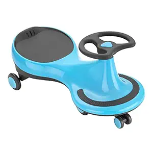 Magpie Construction Magic Car/Swing Car Ride-On Toy Car for Kids (1-12 Year Old, Sky Blue)