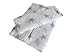 Produktbild 3er Pack Mullwindeln ~ Sterne grau ~ Spucktuch Tücher Baby Tuch Windeln