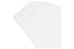 CREATIVE BALLOONS Foam Board White A4 Thick Foam Sheet for Model Making Mounting Photos Presentations Arts Crafts Projects Modelling Craft Display Card Making 5 Pack
