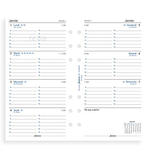 Preisvergleich Produktbild Filofax 2019 Terminplanereinlage, vertikal