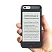 Produktbild InkCase i7 / i6 . 4.3 "E Tinte digitaler Schirmkasten für iPhone 7 / 6 / 6s Zweiter Schirm für iPhone eBook eReader (Für iPhone 6/6S)