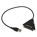 Produktbild H HILABEE USB 3.1 Bis 2.5"3.5" SATA III Festplattenadapterkabel Mit UASP Für SSD/HDD