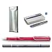 Produktbild Lamy Safari Füllhalter, Neon koralle, Beutel 5 Stück, blauer Tintenlöscher