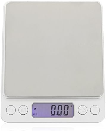 500g/0.01g Electronic Digital Scales Pocket Scale Kitchen Cooking Tools Stainless Steel Precise Jewelry Weighting Balance