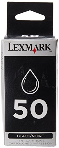 Lexmark 17G0050E 50 Tintenpatrone, hohe Kapazität 22ml 410 Seiten, schwarz