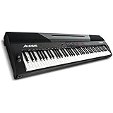 Alesis CODA PRO - Piano digital con 88 teclas contrapesadas de acción martillo con altavoces integrados