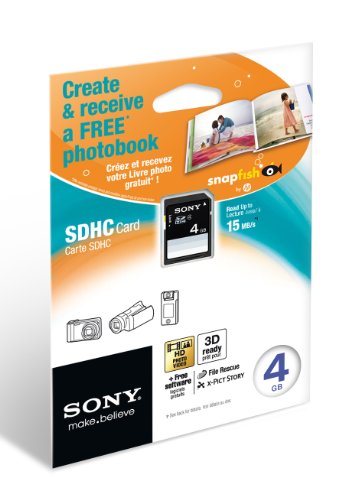 Sony SF4N4-Photobook Class 4 4GB SDHC-Speicherkarte