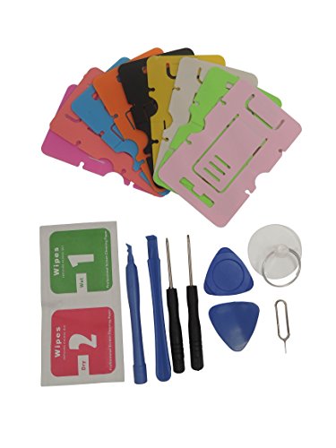 UGadget nuevo blanco LCD de repuesto de la Asamblea digitalizador de pantalla t  ctil con kit de herramientas para iPhone 5 4   