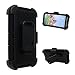 Produktbild Galaxy S6 Hülle, Asnlove 360 Grad Drehbare Robustes Kunststoff Shell Case | Hybrid 2 in 1 TPU+PC Schutzhülle Cover Case Silikon Rüstung Armor Dual Layer Muster Handytasche Backcover mit Grad Fingerwölbung Handy Hülle Tasche Schutz Etui Schale Bumper für Samsung Galaxy S6 G920 - Schwarz