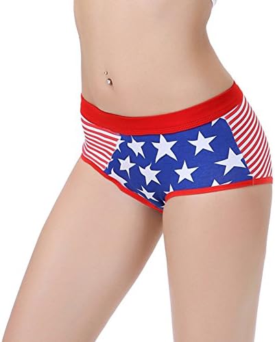 100% Pure Cotton Couples Underwear Lovers Underwear His-and-her Clothes Men's Briefs Women's Knickers Panties Boxers (Large(Women), Captain)