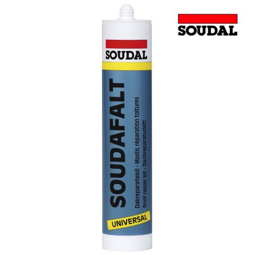 SOUDAL SOUDAFALT Bitumen Dach Dichtstoff 310ml - Schwarz