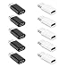 Produktbild HKFV 10 Weiß/schwarz Pack für Samsung Galaxy S9/S9 Plus USB Data Charging Adapter Datenladung Ladekabel USB-C-Typ-C-zu-Micro-USB-Datenladeadapter