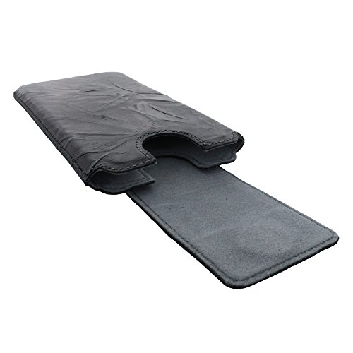 Echt Leder GÃ¼rtel universal Handytasche 4XL fÃ¼r Huawei Honor 5X 6X 7X View 10 / 9 Lite / LG V30 / Samsung Galaxy S9+ / Handy Tasche schwarz