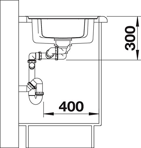 Blanco Classic Pro 6 S-IF Küchenspüle, Edelstahl Seidenglanz, 516852 - 8