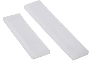 Walfront Moule Resine Marque-Page Kit de 2pcs Rectangle Silicone Assortiment Outils pour DIY Fabrication Bijoux Pendentifs