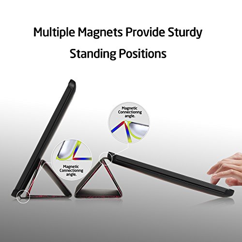 Acer Iconia One 10 B3-A30 Hülle, IVSO Ultra Schlank Superleicht Ständer Slim Leder zubehör Schutzhülle für Acer Iconia One 10 (B3-A30) 25,7 cm (10,1 Zoll HD) Tablet-PC perfekt geeignet (Für Acer Iconia One 10 (B3-A30), Muster-8) - 7