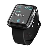 ※Die Bedienung der Uhr wird durch das Cover nicht eingeschränkt※ Die Digital Crown lässt sich problemlos bedienen und die überdeckte metallische Taste hat eine sehr gute Haptik.