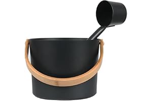 Finsk bastu aluminium , skedset med lång, bastuhink, badrum, bastu ångbad tillbehör