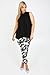 Plus Size Womens Sleeveless Crepe Button-up Shirt With Pleating Detail Size 26-28 Black