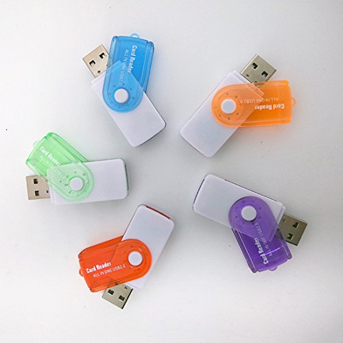 4 in 1 USB Speicherkartenleser für MS MS PRO TF Micro SD High Speed ??zufällige Farbe - 6
