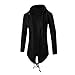 Produktbild Herren Windbreaker Felicove Herbst Winter Mittel mit Kapuze Strickjacke Mantel Mantel Top Bluse