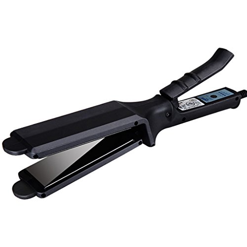 Goney Hair Curler Straightener Ion Straight Hair Splint Hair Salon Barbershop Student Straight Clip Not Hurting Hair  Color   BLACK 