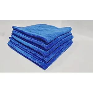 Rnaux Ultra Premium Microfiber Clothes for Car/Bike/Household/Electronics ( Pack of 5 )