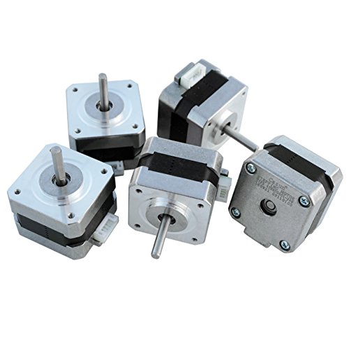 eco-worthy 5 PCS NEMA 17 12 V High Torque Schrittmotoren Kits 26 Ncm 0,4 A Zeichnen DIY CNC - 9
