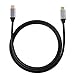 Produktbild ASHATA USB C Kabel, Typ C Kabel Datenkabel Stecker auf Stecker 1M Verlängerung Kabel,USB C Schnellladekabel Verlängerungskabel Datenübertragung Extension Cable Schwarz