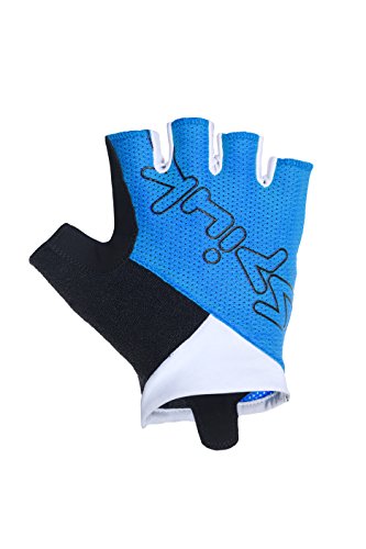 Spiuk Anatomic Guantes Cortos, Hombre, Azul/Blanco/Negro, L