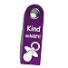Produktbild Cooler Türanhänger Lila - Kind schläft - Klinkenschild Warnschild für die Türklinke aus waschbarem Polyester Filz