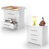 Wickeltisch Wickelkommode Aufsatz Wickelregal Kommode Babymöbel weiß - 3
