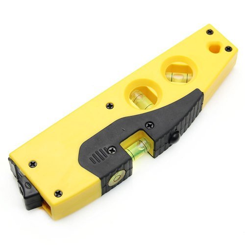 Gearmax® Mini Linien Markierungs-Maschine 160 Grad Laserbereich mit justierbarem Stativ (Gelb) - 5