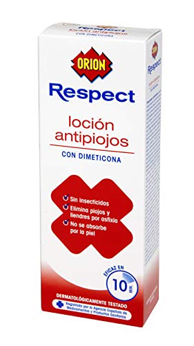 Orion - Respect - Loción antipiojos con dimeticona - 100 ml