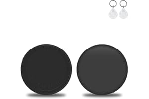 MJY 2PACK-Android Air Tracker Tag (Certified Google Not for iOS and Huawei), android Smart Bluetooth Tracking Compatible with Google Find My for Key, Luggage, Backpack, Replaceable Battery-BLACK