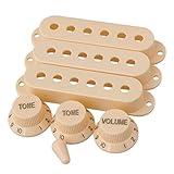 3 single coil pickup covers(The covers Hole spacing are 48, 50 and 52mm)