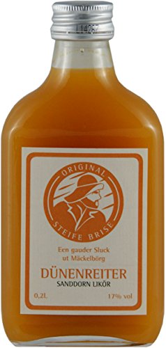 Preisvergleich Produktbild Dünenreiter Sanddornlikör 17% vol Gülden Tor (200 ml)