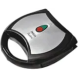 Inalsa Superia 750-Watt Sandwich Toaster (Black/SS)