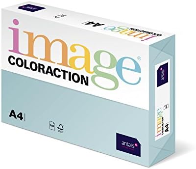 Image Coloraction Pale Blue (Lagoon) A4 210x297mm 160gm2/210mic fsc4 250sh/RM 5rm/BX