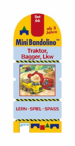 Traktor, Bagger, LKW: Mini-Bandolino Set 66